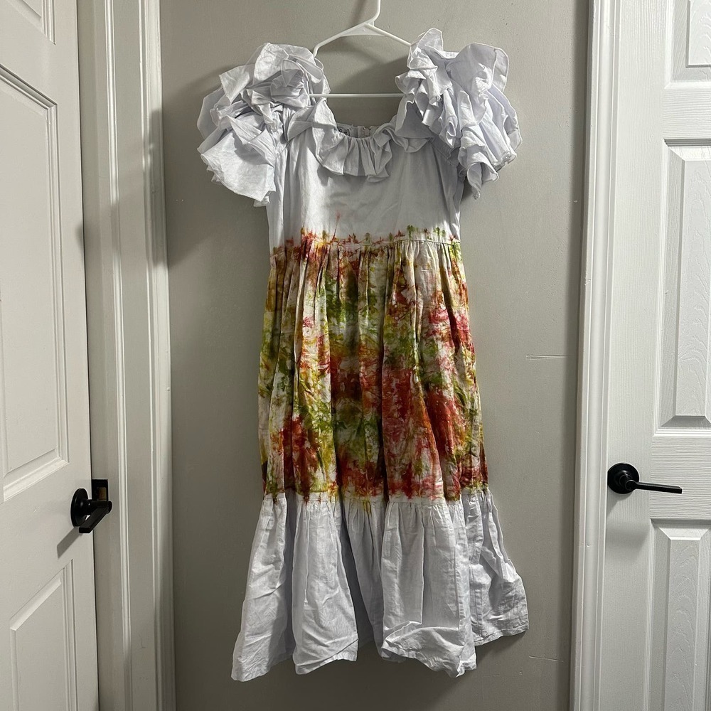 Busayo Folake Printed Ruffle Dress - Picture 2 of 13